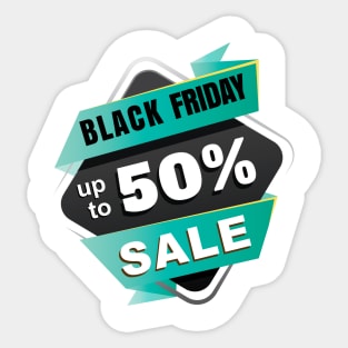 Black Friday Icon Sticker